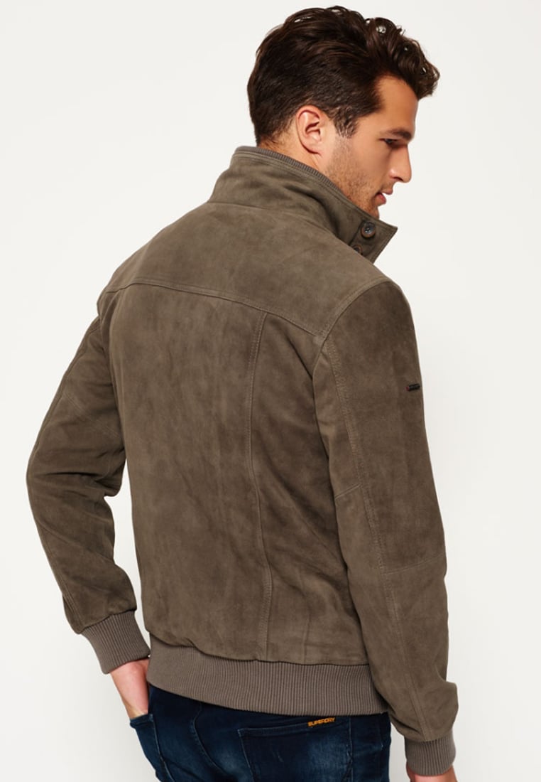 Veste doudoune Vestes En Grey Cuir Prix Homme Superdry AxTqwSEwH